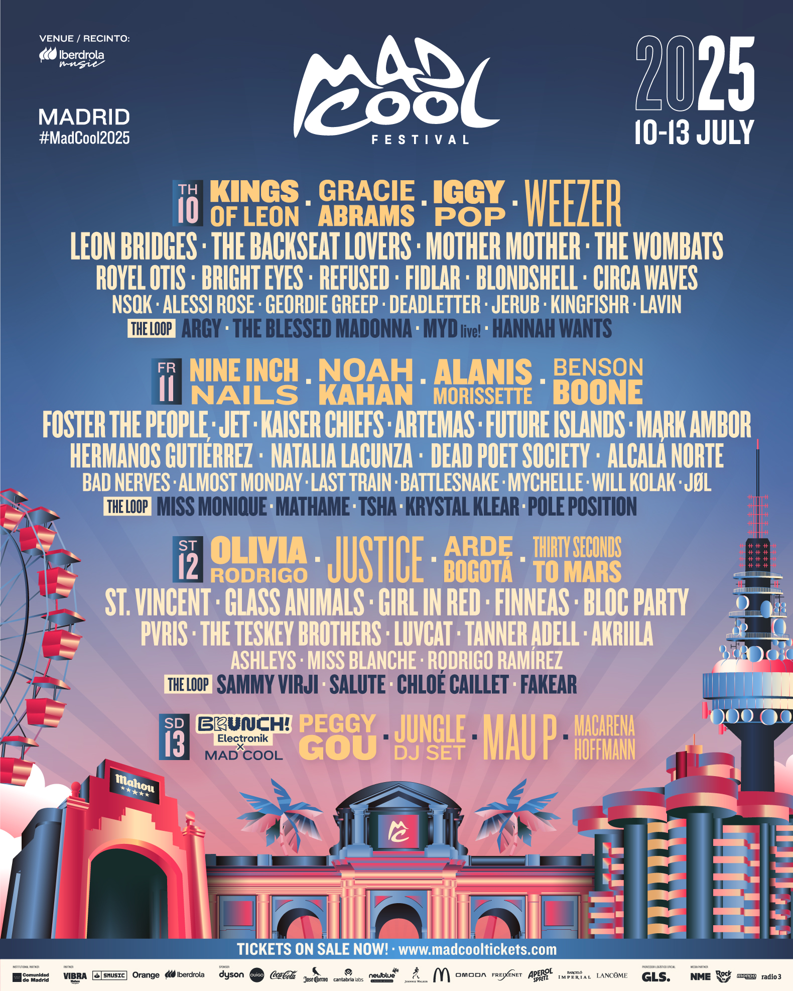 Poster Mad Cool 2024